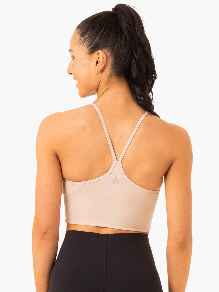 Ryderwear Women Sports Bra Embody Compression Tank Women's Sports Bra Mushroom | CA1926TV