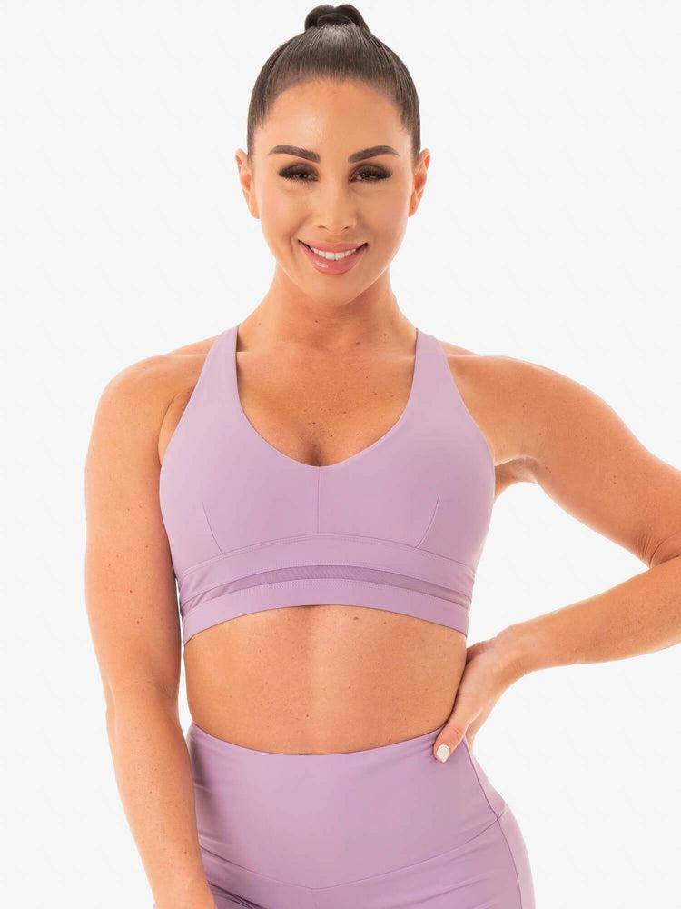 Ryderwear Women Sports Bra NEM X RW Women's Sports Bra Purple | CA1690EX