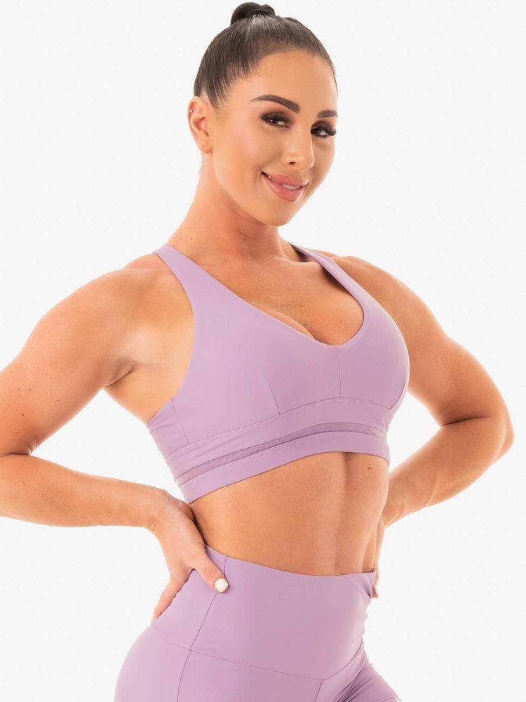 Ryderwear Women Sports Bra NEM X RW Women's Sports Bra Purple | CA1690EX