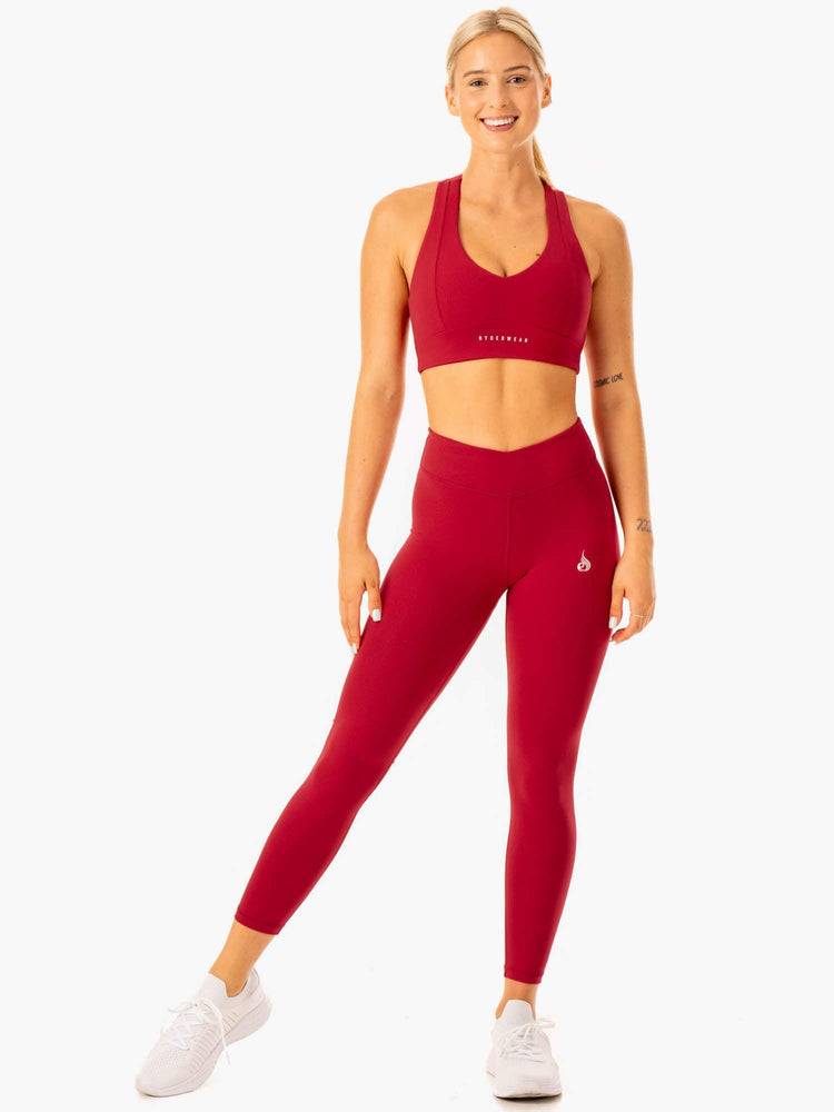 Ryderwear Women Sports Bra Revival Women's Sports Bra Red | CA1877IS