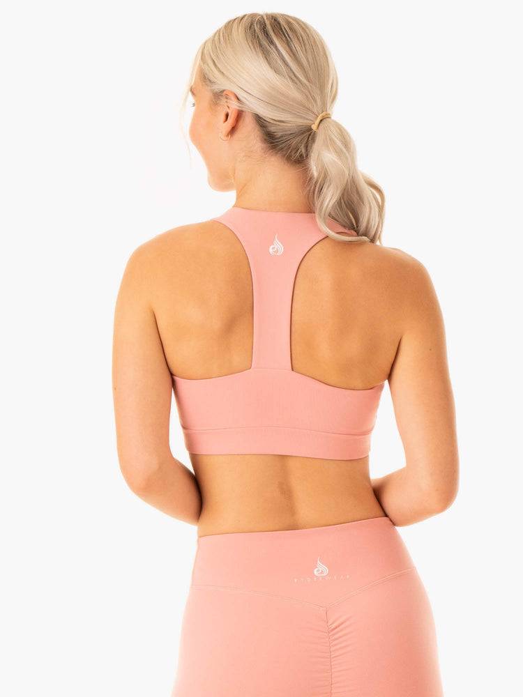 Ryderwear Women Sports Bra Revival Women's Sports Bra Pink | CA1886JJ