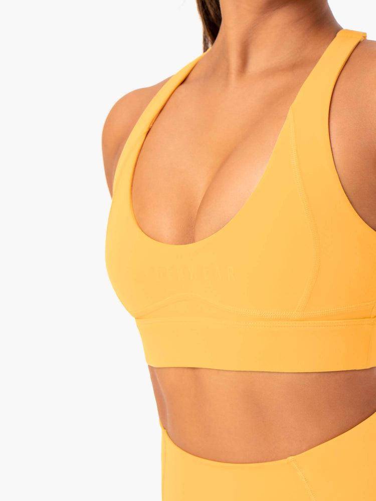 Ryderwear Women Sports Bra Sola Women's Sports Bra Mango | CA1704JJ