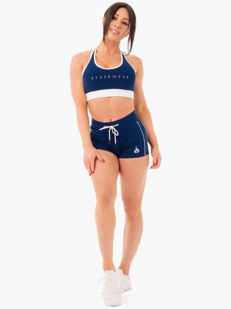 Ryderwear Women Sports Bra Track Women's Sports Bra Navy | CA1676GL