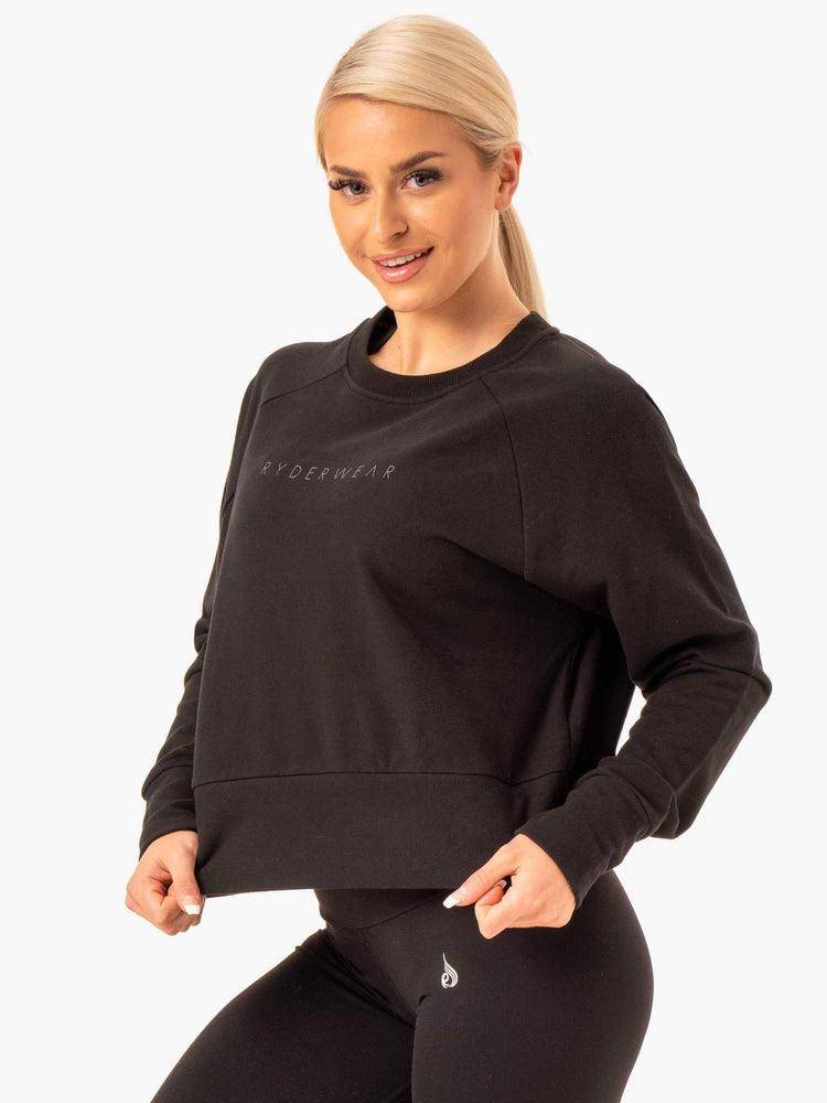 Ryderwear Women Sweaters Motion Women's Sweaters Black | CA1531MA