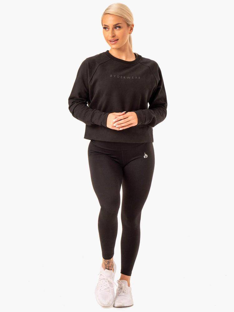 Ryderwear Women Sweaters Motion Women's Sweaters Black | CA1531MA