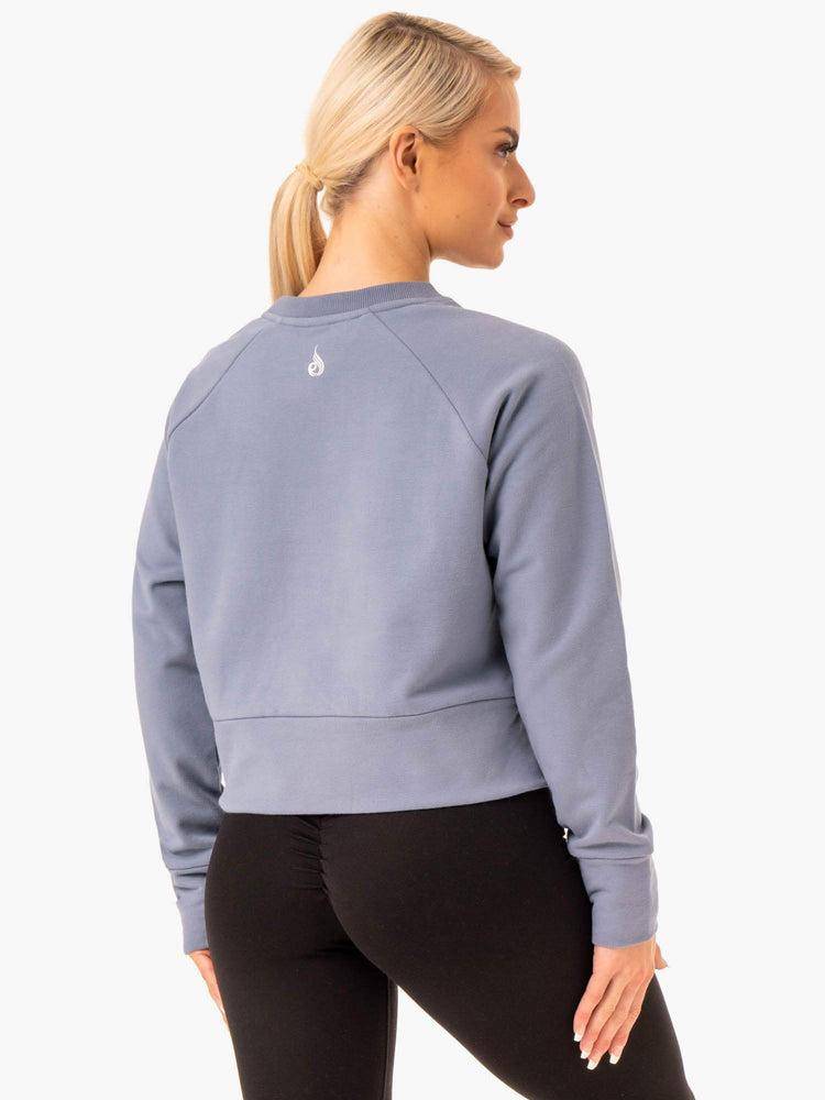 Ryderwear Women Sweaters Motion Women's Sweaters Steel Grey | CA1559WY