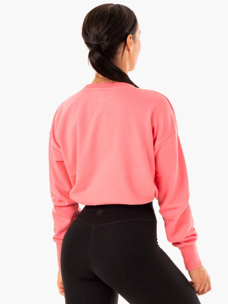 Ryderwear Women Sweaters Replay Women's Sweaters Coral | CA1511YU