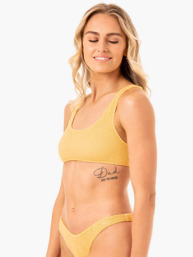 Ryderwear Women Swimwear Paradise Scoop Bikini Top Women's Swimwear Mango | CA1489PQ