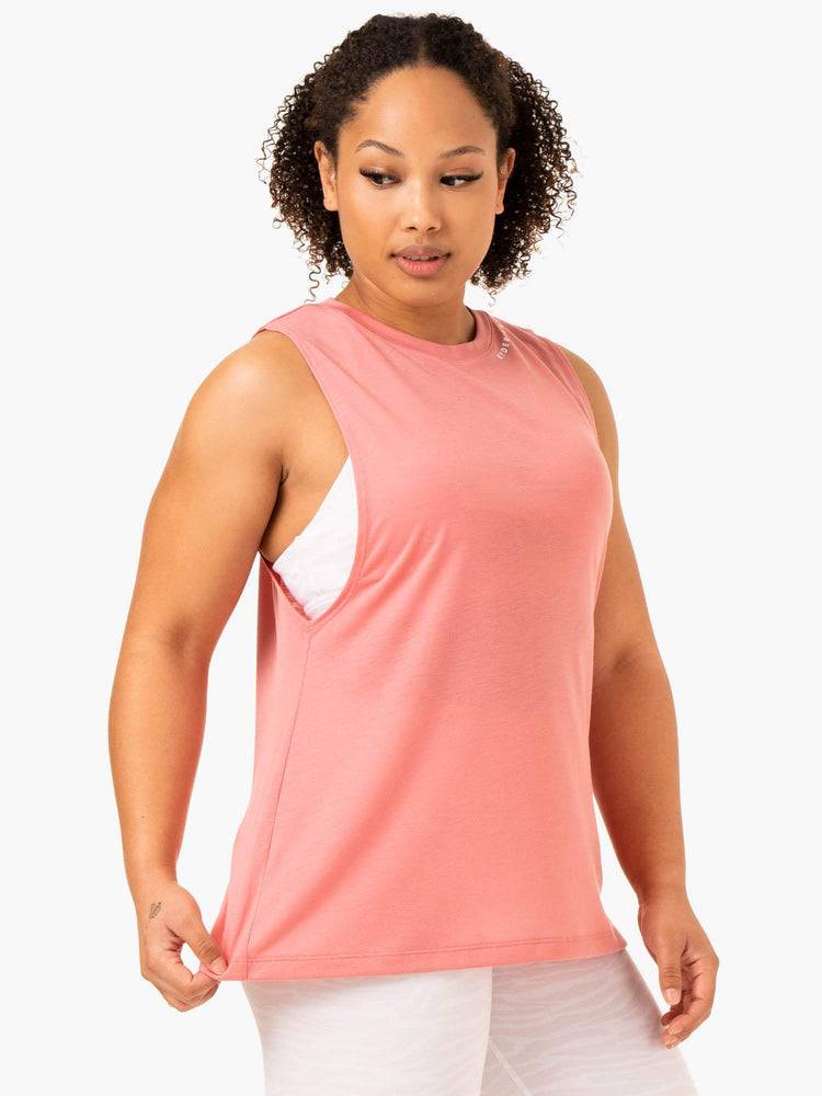 Ryderwear Women Tanks Emerge Training Women's Tanks Pink | CA1287HK