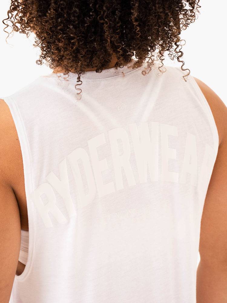 Ryderwear Women Tanks Emerge Training Women's Tanks White | CA1316LH