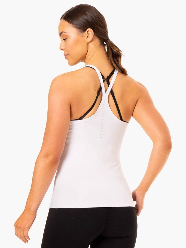 Ryderwear Women Tanks Foundation Training Women's Tanks White | CA1213ZG