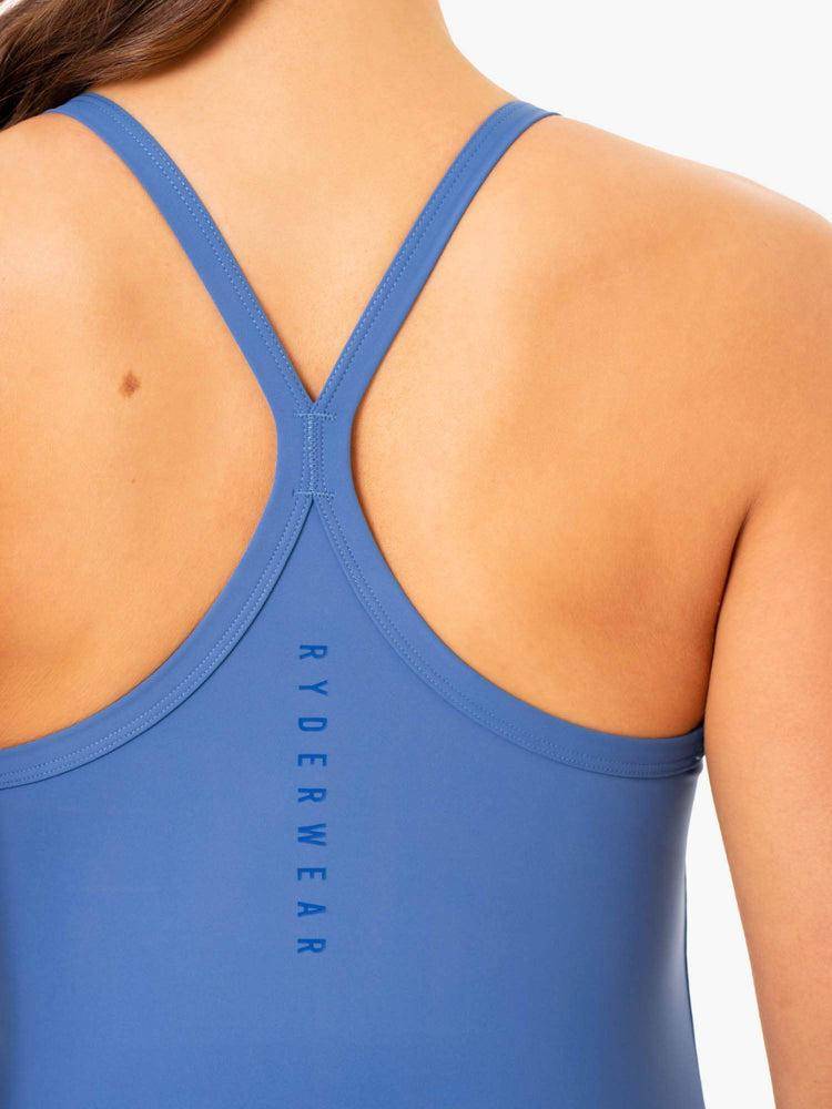 Ryderwear Women Tanks Foundation Training Women's Tanks Blue | CA1236JJ