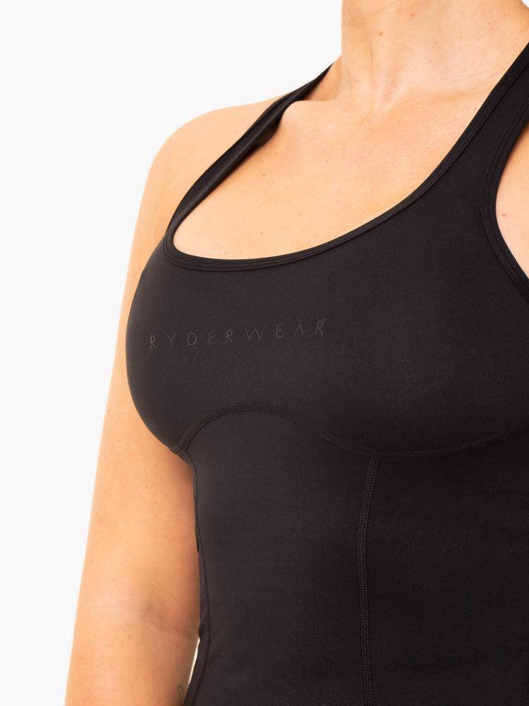 Ryderwear Women Tanks NKD Frame Women's Tanks Black | CA1256AP