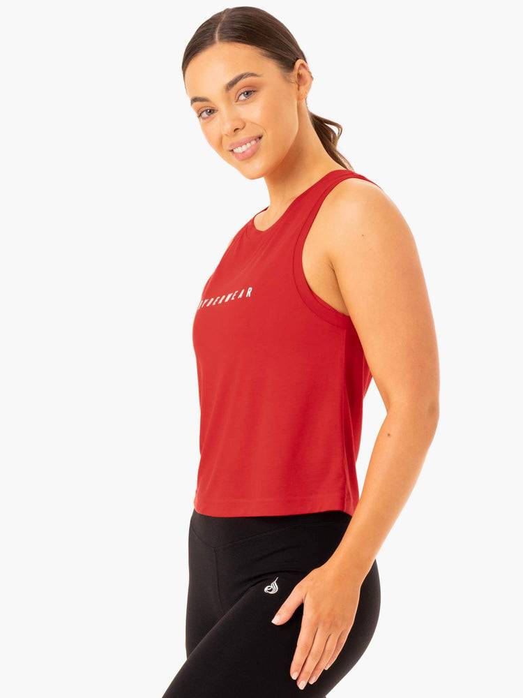 Ryderwear Women Tanks Replay Women's Tanks Red | CA1259FM