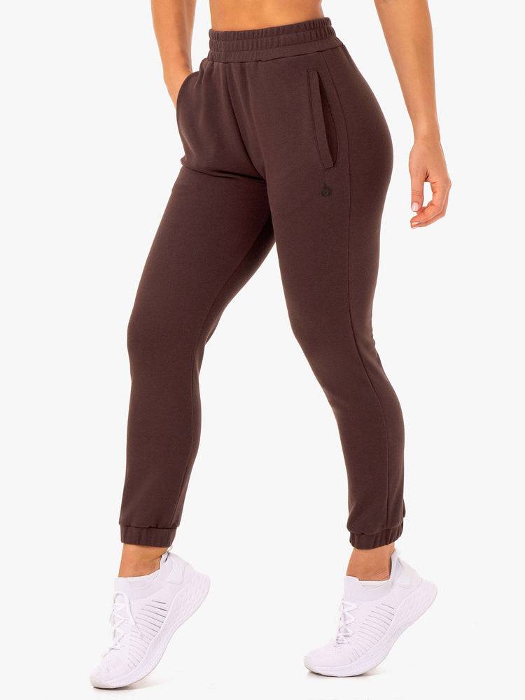 Ryderwear Women Track Pants Adapt Women\'s Track Pants Chocolate | CA1108LH