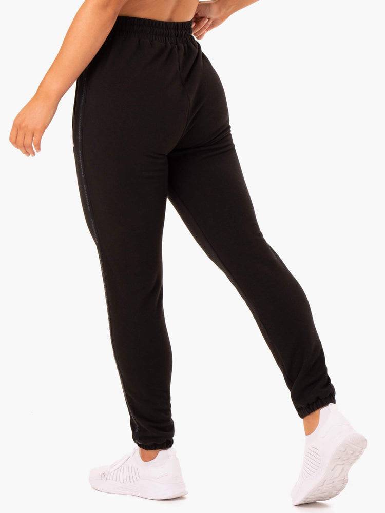 Ryderwear Women Track Pants Base High Waisted Women's Track Pants Black | CA1097IS