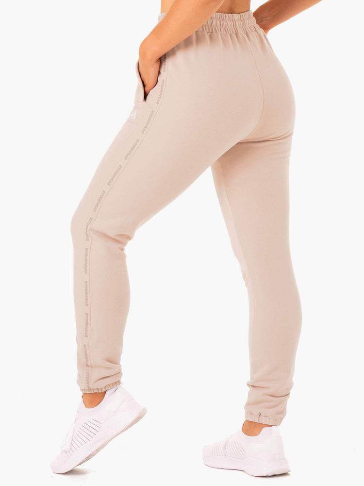 Ryderwear Women Track Pants Base High Waisted Women's Track Pants Mushroom | CA1099PQ