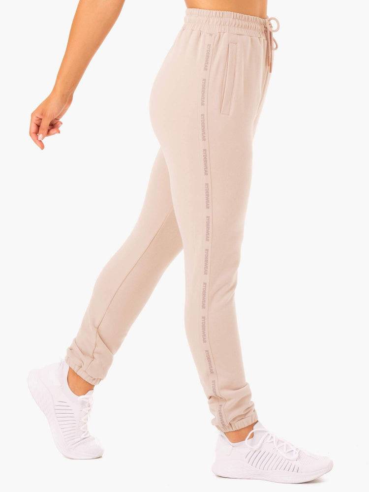 Ryderwear Women Track Pants Base High Waisted Women\'s Track Pants Mushroom | CA1099PQ