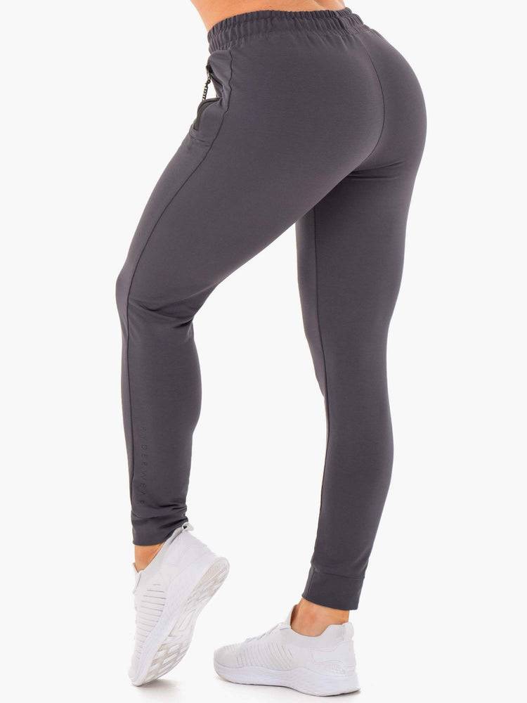 Ryderwear Women Track Pants Luxe Women's Track Pants Charcoal | CA1117WY