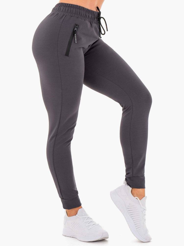 Ryderwear Women Track Pants Luxe Women's Track Pants Charcoal | CA1117WY