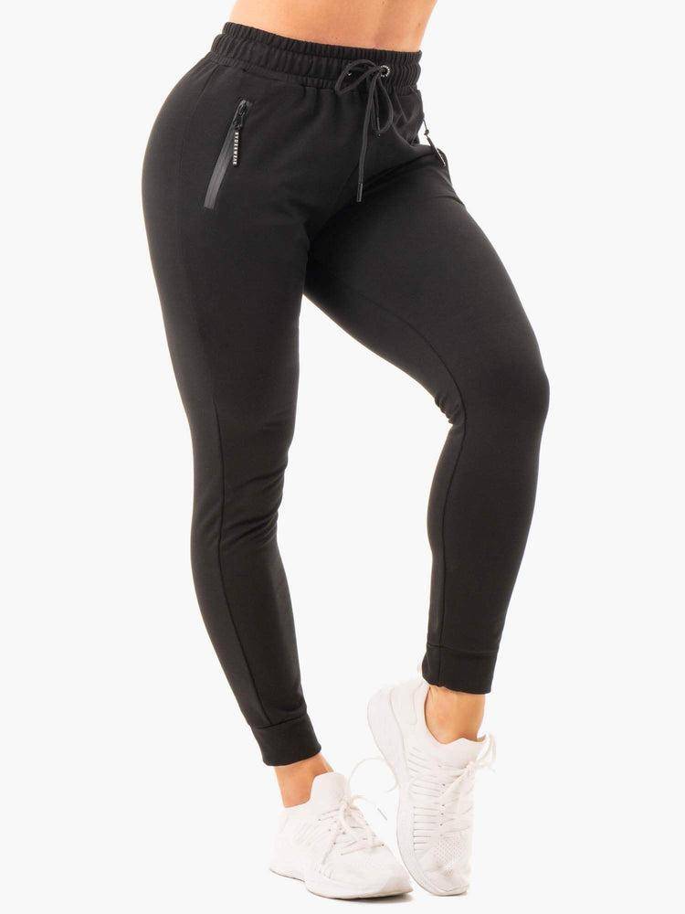 Ryderwear Women Track Pants Luxe Women's Track Pants Black | CA1119RW