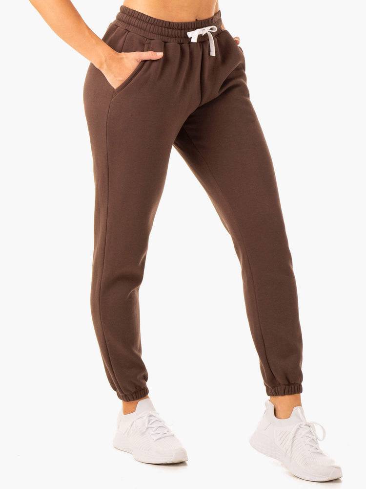 Ryderwear Women Track Pants Restore Women's Track Pants Chocolate | CA1072OR