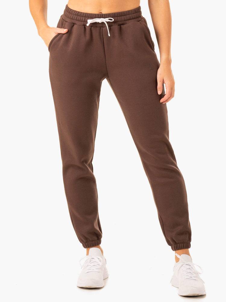 Ryderwear Women Track Pants Restore Women\'s Track Pants Chocolate | CA1072OR