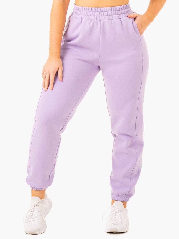 Ryderwear Women Track Pants Sideline Women\'s Track Pants Lilac | CA1069YU