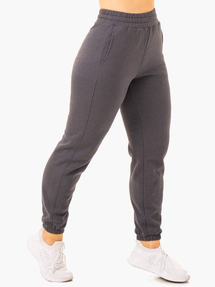 Ryderwear Women Track Pants Sideline Women's Track Pants Charcoal | CA1071IS