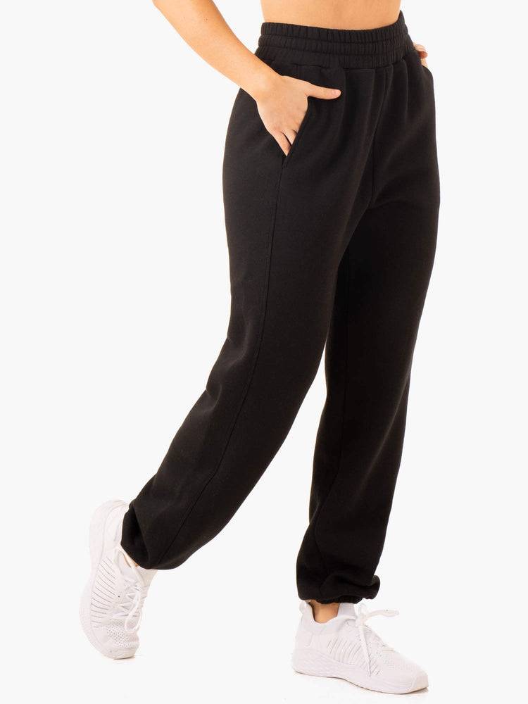 Ryderwear Women Track Pants Sideline Women's Track Pants Black | CA1077FM