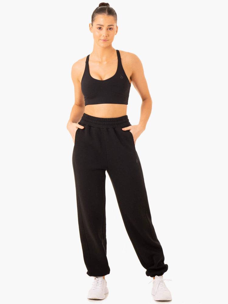 Ryderwear Women Track Pants Sideline Women's Track Pants Black | CA1077FM