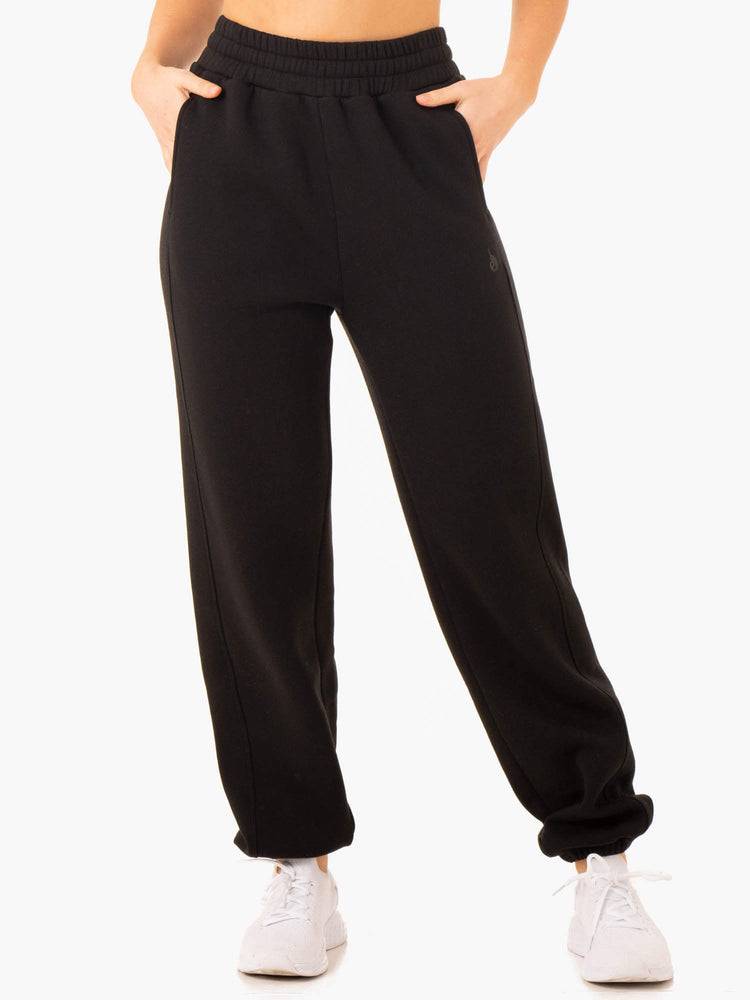 Ryderwear Women Track Pants Sideline Women\'s Track Pants Black | CA1077FM