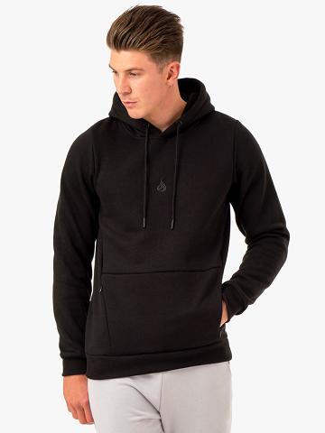 Ryderwear Men Hoodie Restore Pullover Men's Hoodie Black | CA2669FM