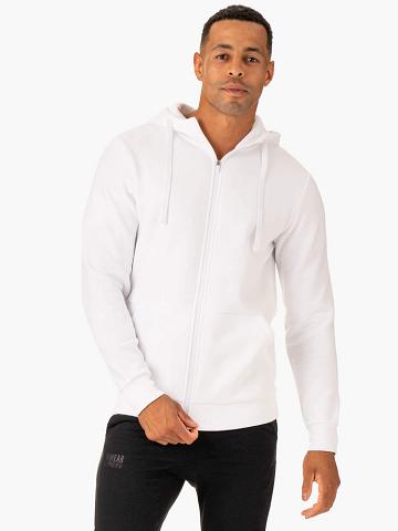 Ryderwear Men Jackets Limitless Zip Up Men's Jackets White | CA2713GL