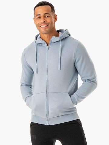 Ryderwear Men Jackets Limitless Zip Up Men's Jackets Ice Blue | CA2715DN