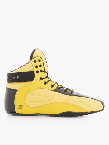 Ryderwear Men Shoes D-Mak Rogue Men's Shoes Yellow | CA2562BC