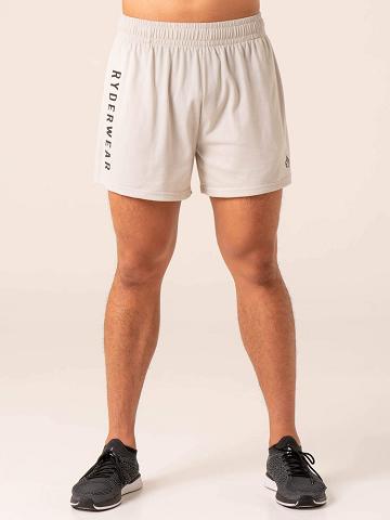 Ryderwear Men Shorts Advance Arnie Men's Shorts Stone | CA2809HK