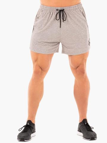 Ryderwear Men Shorts Arnie Men's Shorts Grey Marl | CA2806LH