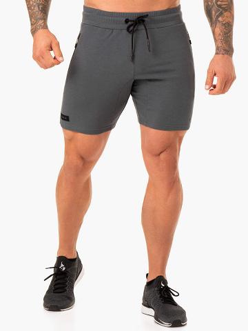 Ryderwear Men Shorts Endurance Track Men's Shorts Charcoal | CA2791IS