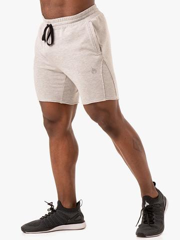 Ryderwear Men Shorts Force Track Men's Shorts Grey Marl | CA2777RW