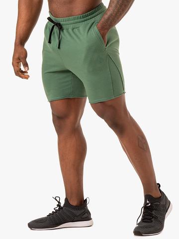 Ryderwear Men Shorts Force Track Men's Shorts Green | CA2780QZ