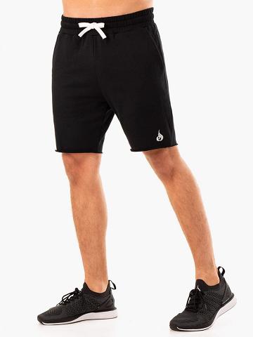 Ryderwear Men Shorts Recharge Track Gym Men's Shorts Black | CA2750RW