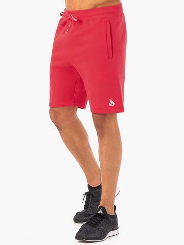 Ryderwear Men Shorts Recharge Track Men's Shorts Red | CA2744PQ