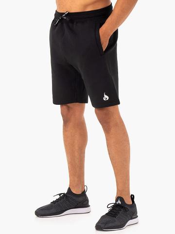 Ryderwear Men Shorts Recharge Track Men's Shorts Black | CA2745OR