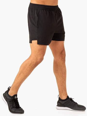 Ryderwear Men Shorts Vital Gym Men's Shorts Faded Black | CA2735LH