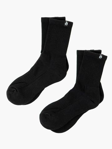 Ryderwear Men Socks Crew Men's Socks Black | CA2595JJ