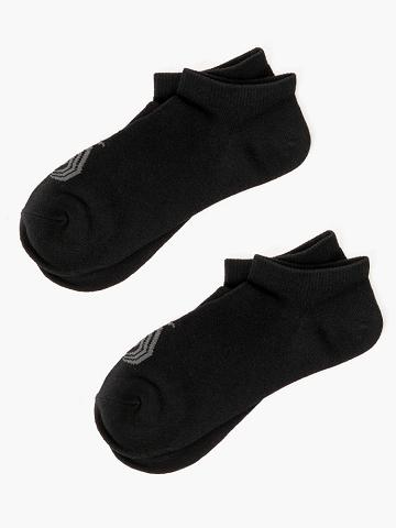 Ryderwear Men Socks No Show Men's Socks Black | CA2592ZG