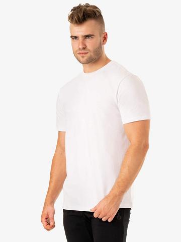 Ryderwear Men T Shirts Limitless Men's T Shirts White | CA2892RW