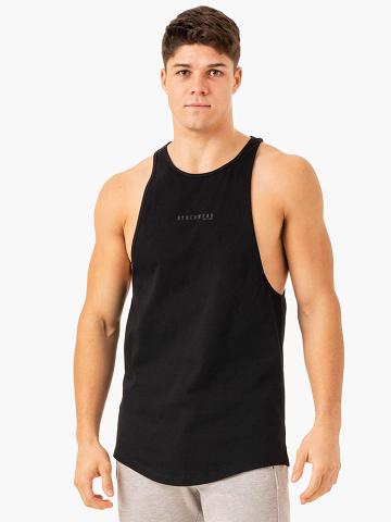 Ryderwear Men Tanks Pursuit Baller Tank Men's Tanks Black | CA2989TV