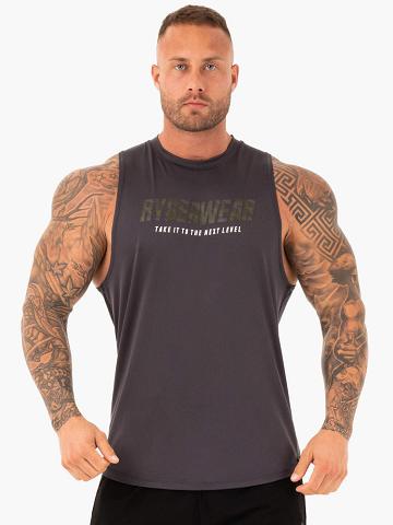 Ryderwear Men Tanks Strength Baller Tank Men's Tanks Titanium | CA2974LH